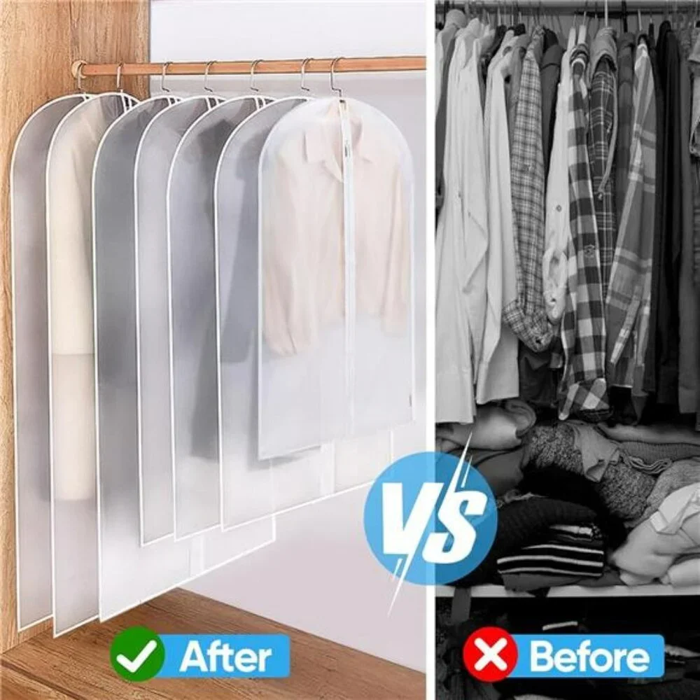 Garment Bags 40 Inch Clothes Cover Dress Suit Coat Closet Storage Waterproof Pac